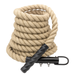 Cuerda Para Trepar De Cañamo Yute Con Anclaje 7 Mts X 50mm