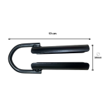 Abrazadera Para Cuerda De Escalada 50mm Gancho De Fijación - Imagen 2