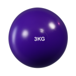 Balón Medicinal De Silicona 3Kg Antideslizante Sin Rebote Crossfit