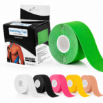Cinta Kinesiológica Deportiva Adhesiva Terapéutica 5m X 5cm