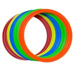 Set de 10 Aros de 30 cm Multicolor con Clip para Entrenamiento - Imagen 4