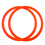 Set de 10 Aros de 30 cm Multicolor con Clip para Entrenamiento - Imagen 5