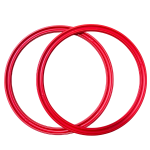 Set de 10 Aros de 30 cm Multicolor con Clip para Entrenamiento - Imagen 8