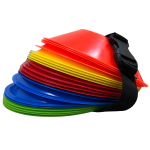 Set de 20 Conos de Agilidad y Exhibición de Balones Multicolor - Imagen 5