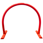 Mini Arco de Entrenamiento Fútbol 51x42 cm Color Naranja - Imagen 4