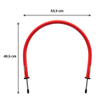 Mini Arco de Fútbol Naranja con Estaca para Entrenamiento - Imagen 2