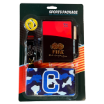 Kit de Árbitro Profesional FIFA con Tarjetas Silbato y Libreta - Imagen 3