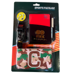 Kit de Árbitro Profesional FIFA con Tarjetas Silbato y Libreta - Imagen 2