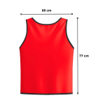 Pack X10 Chaleco Deportivo Poliéster Peto Cerrado Adulto XL - Imagen 6