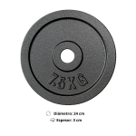 Par de Discos de Hierro Preolímpicos 7.5 kg c/u (Total 15 kg) - Imagen 2