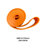 Banda de Calistenia Naranja de Alta Resistencia de 90 a 105 Kg - Imagen 2