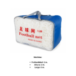 Malla Blanca de Fútbol 7 Jugadores de Alta Resistencia 2mm (2mts x 6mts x 2mts) - Imagen 2