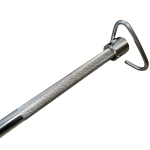 Barra Recta De 96cm Con Ganchos Para Bandas De Resistencia - Imagen 5