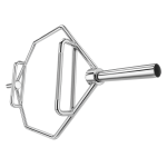 Barra Trap Bar Hexagonal Olímpica 50mm de Acero Cromado - Imagen 2