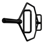 Barra Trap Bar Hexagonal Olímpica 50mm de Acero Cromado - Imagen 7
