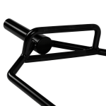 Barra Trap Bar Hexagonal Olímpica 50mm de Acero Cromado - Imagen 3