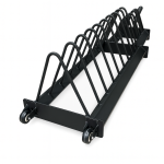 Rack Porta Discos Olímpicos con Ruedas Profesional Gimnasio - Imagen 4