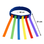 Juego Sensorial Atrapa la Cola Infantil con Cintas de Colores - Imagen 2