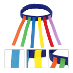 Juego Sensorial Atrapa la Cola Infantil con Cintas de Colores