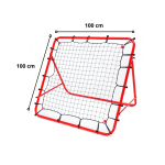 Arco de Rebote Profesional para Balones 100 x 100 cm Deportivo - Imagen 2