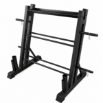 Rack 3 Niveles Profesional para Mancuernas Discos Multifuncional
