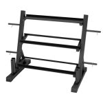 Rack 3 Niveles Profesional para Mancuernas Discos Multifuncional - Imagen 3