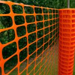 Malla o Cerco de Seguridad Naranja 1x50 M Reforzada - Imagen 3