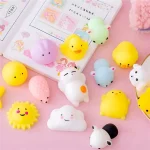 Pack De 50 Figuras Tiernas Squishy Animales Para Colección - Imagen 5