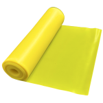 Banda de resistencia abierta amarilla 10 metros Nivel liviano 3 kg