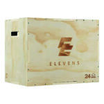 Caja De Salto Pliométrico de madera 3 en 1 de 50cm x 60cm x 75cm