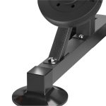 Rack Portabarras Ajustable De Acero Fitness Y Musculación - Imagen 3