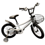 Bicicleta Infantil Aro 16 con Ruedas de Apoyo y Canasto