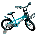 Bicicleta Infantil Aro 16 con Ruedas de Apoyo y Canasto - Imagen 4