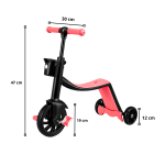 Scooter 2 en 1 Infantil Convertible con Pedales de Aprendizaje - Imagen 2