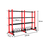 Rack Múltiple de Carga para Accesorios de Entrenamiento - Imagen 2