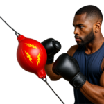 Pera de Boxeo con Elastico para Entrenamiento