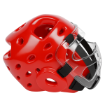 Casco de Taekwondo con Máscara Transparente Talla S M L - Imagen 7