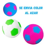 Balón De Fútbol Multicolor N°5 Pelota 20 cm de Entrenamiento - Imagen 3