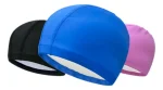 Gorro de Piscina Elástico y Suave de Tela para Adultos y Niños - Imagen 3