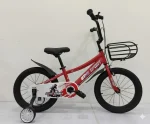 Bicicleta Infantil Aro 16 con Ruedas de Apoyo y Canasto - Imagen 4