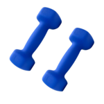 Par de Mancuernas de Neopreno 2kg c/u Total 4kg - Imagen 6