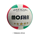 Balón de Volleyball N°5 Oficial Pelota Estándar 20 cm - Imagen 2