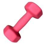 Par de Mancuernas hexagonales de neopreno 4kg c/u Total 8kg - Imagen 5