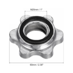 Par De Topes Tuercas De Seguridad Para Barra Preolímpica 25mm - Imagen 2