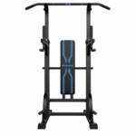 Máquina Multifuncional para Dominadas, Fondos y Abdominales