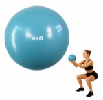 Balón Medicinal De Silicona 6Kg Antideslizante Sin Rebote Crossfit