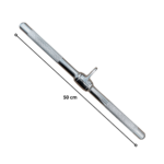 Barra Polea Recta Compacta 50 cm para Gimnasio - Imagen 3