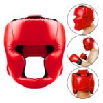 Casco de Boxeo Protector con Protección Facial y Acolchado de Alto Impacto