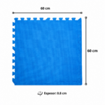 Pack 4 Tatami EVA Encastrable 60 x 60 cm – Espesor 0.8 cm - Imagen 2