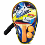 Set de Ping Pong con 2 Paletas, Pelotas y Estuche